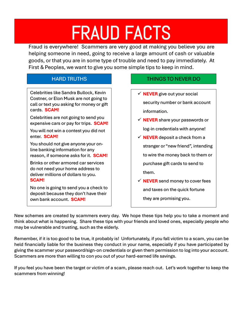 Fraud Facts Flyer